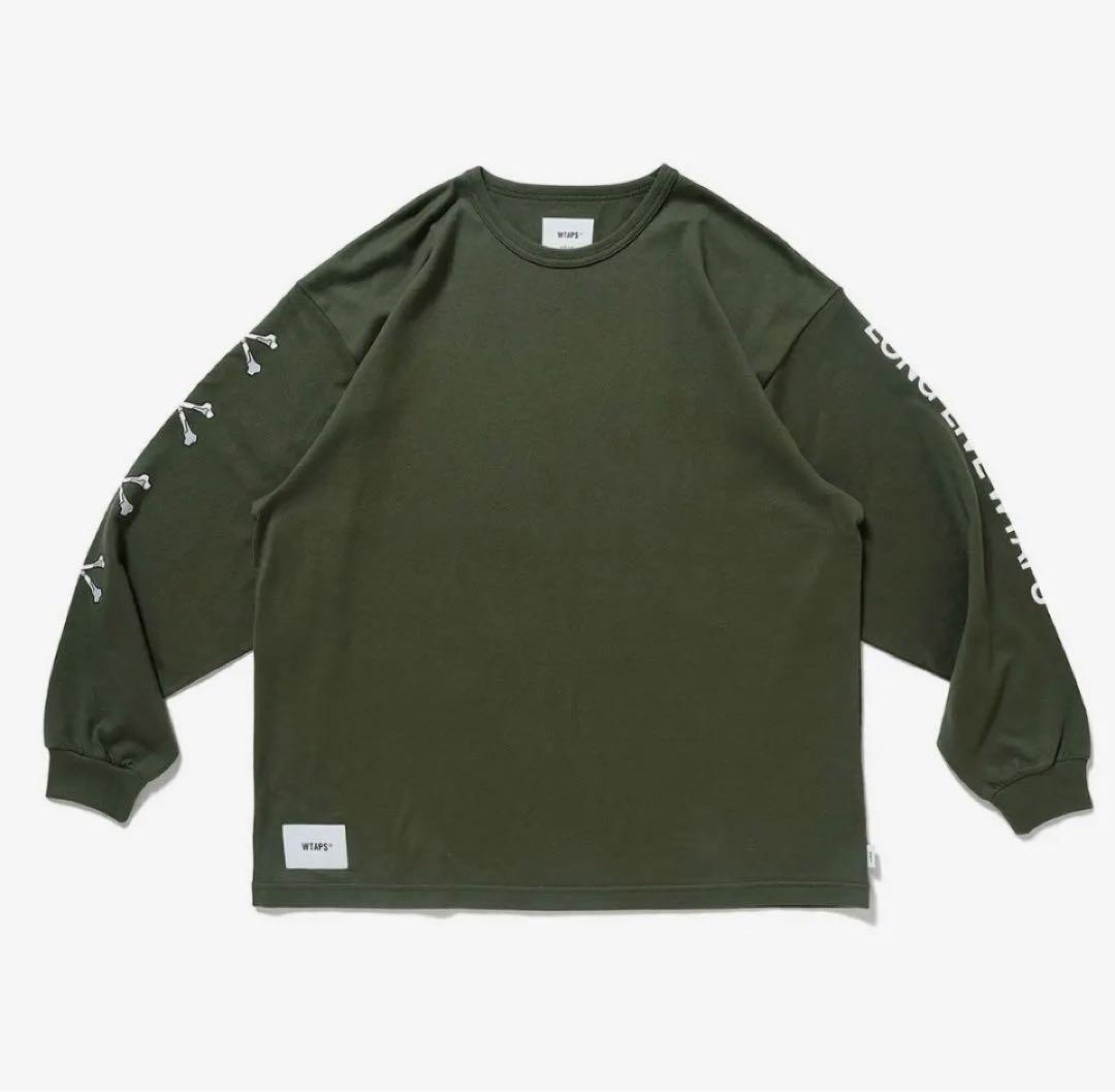 トップス Wtaps LXLXW LS Cotton \"Olive Drab\" 22FW