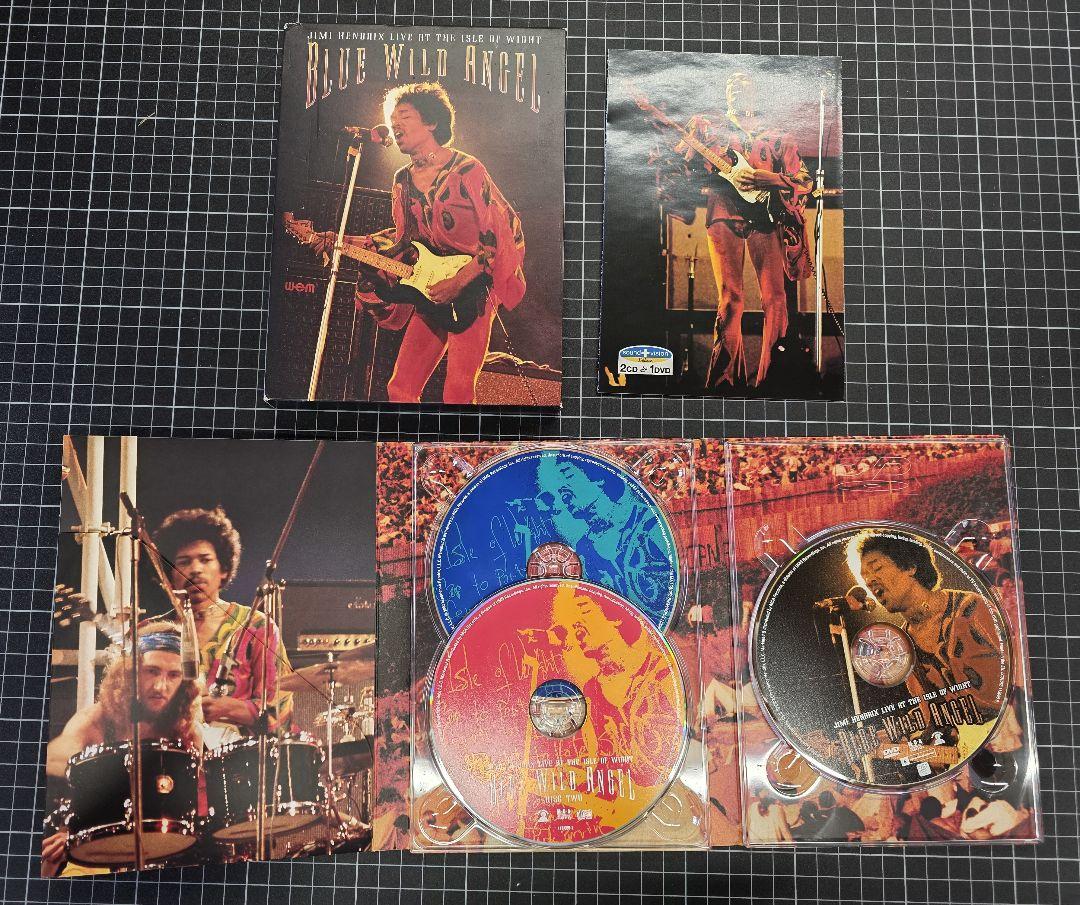 ジミ・ヘンドリックス BLUE WILD ANGEL 2CD 1DVD - メルカリ