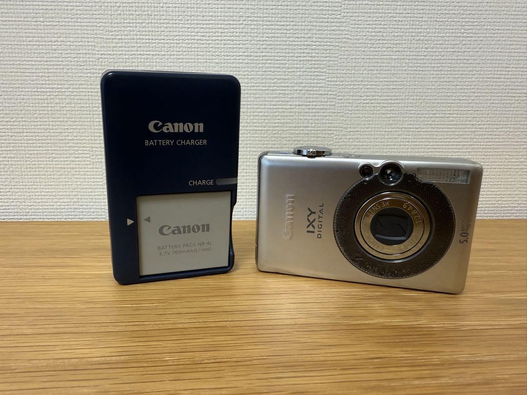 ⭐️極美品⭐️キャノン Canon IXY DIGITAL 55 シルバー コンデジ Canon キヤノン IXY DIGITAL 55 シルバー コンデジ デジカメ