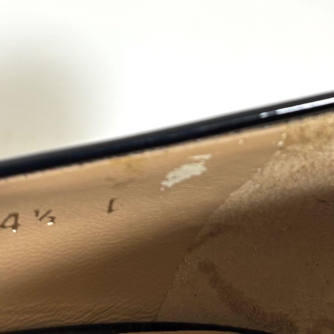 美品 Salvatore Ferragamo フェラガモ ヴァラリボン パンプス