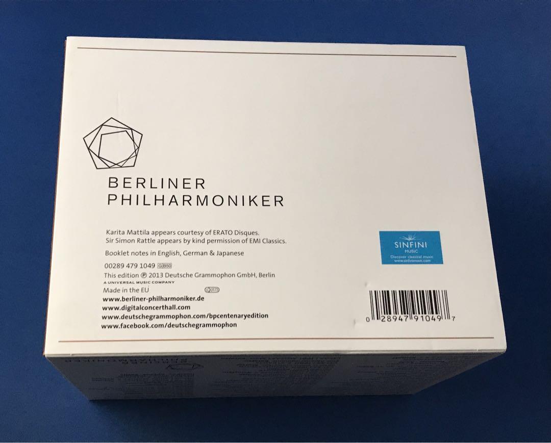 ベルリン・フィルハーモニー管弦楽団 100周年記念 CD BOX 50枚組