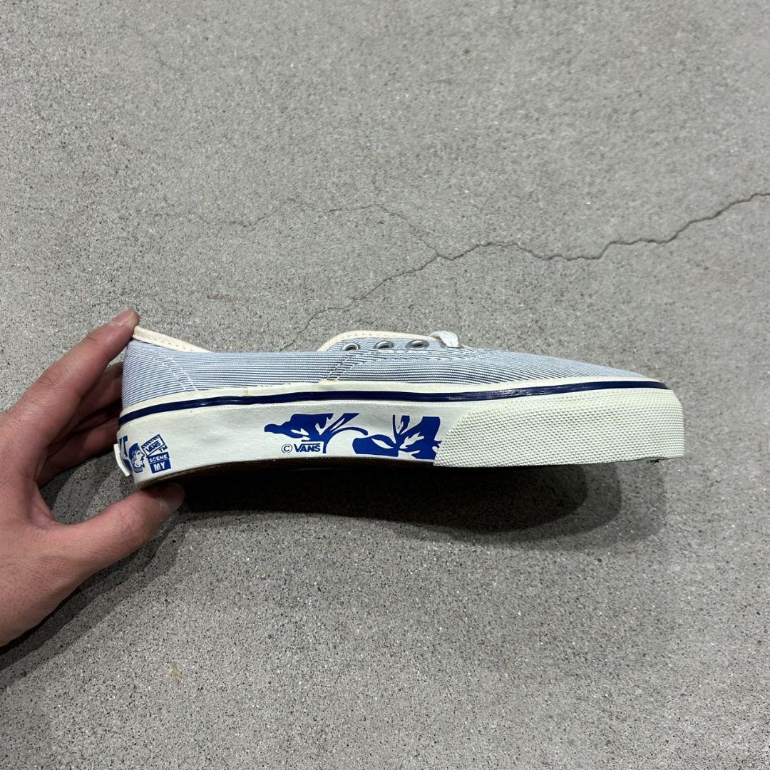 80s〜VANS USA製 Authentic 水色 デッドストック L - メルカリ
