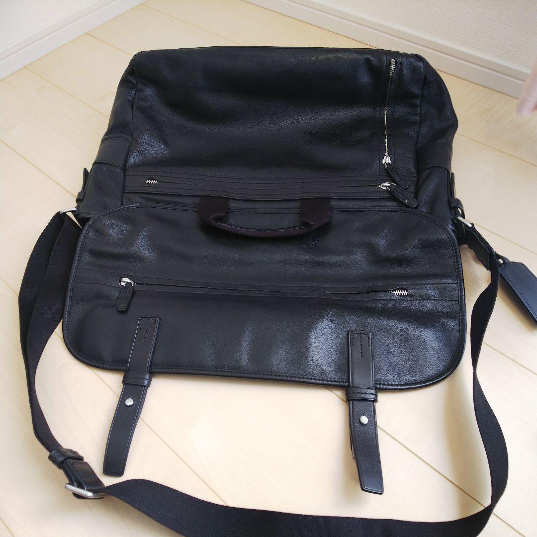 【美品】TUMI オールレザー メッセンジャー バッグ 大きめ