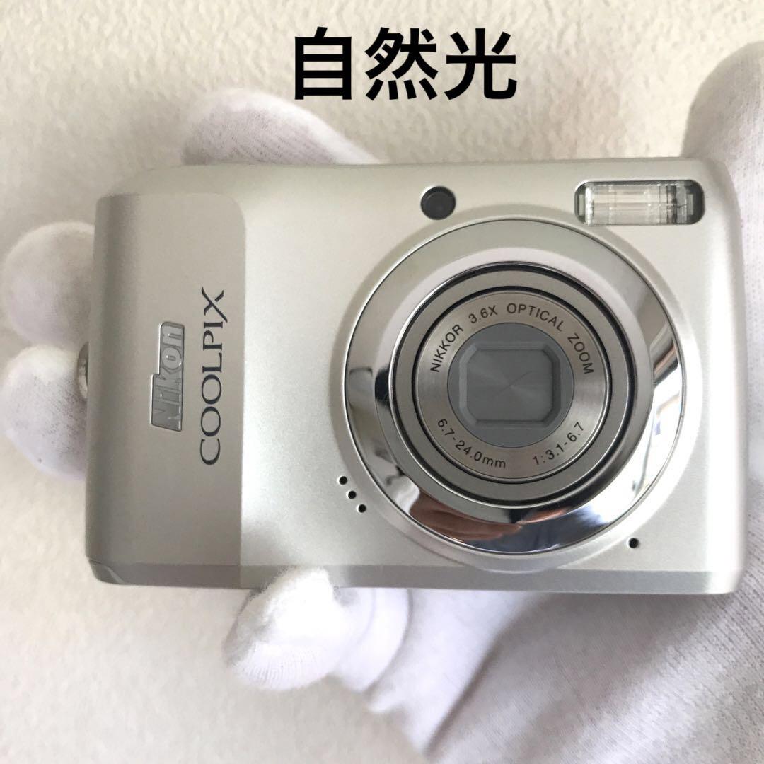 【カード、リーダー付き】Nikon ニコン　COOLPIX L19 乾電池式