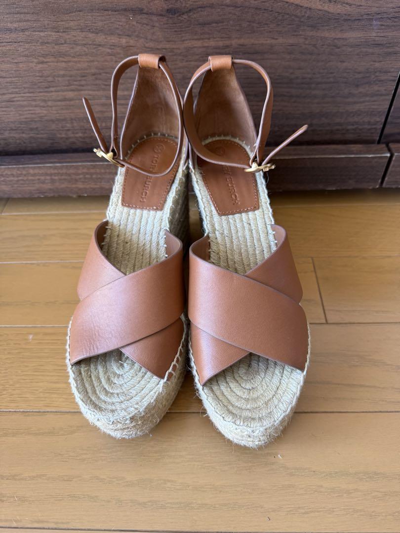 【美品】トリーバーチ　サンダル　エスパドリーユ　ブラック　23.5㎝ エスパドリーユ レディース | トリー バーチ 公式オンライン