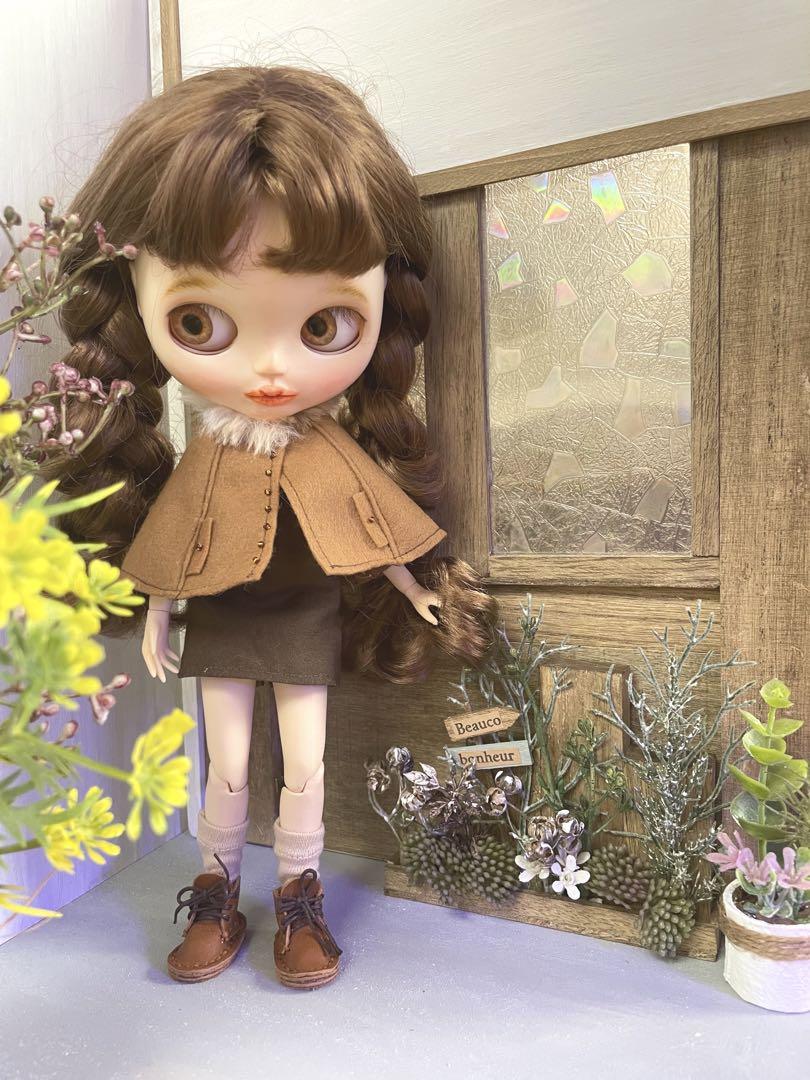 背景ボード　ドールハウスNo.9 ブライス　リカちゃん