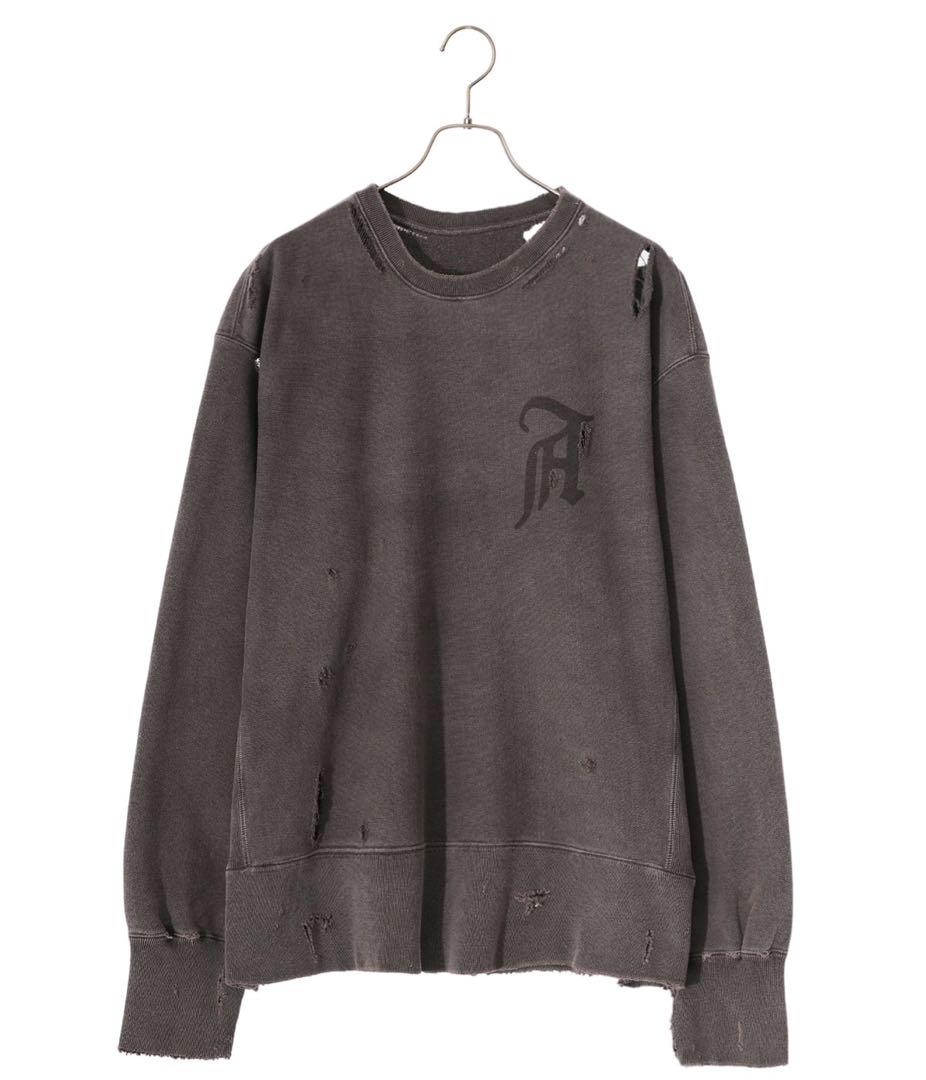 値引きする ANCELLM CRASH 常田 スウェット 2 SHIRT SWEAT トップス