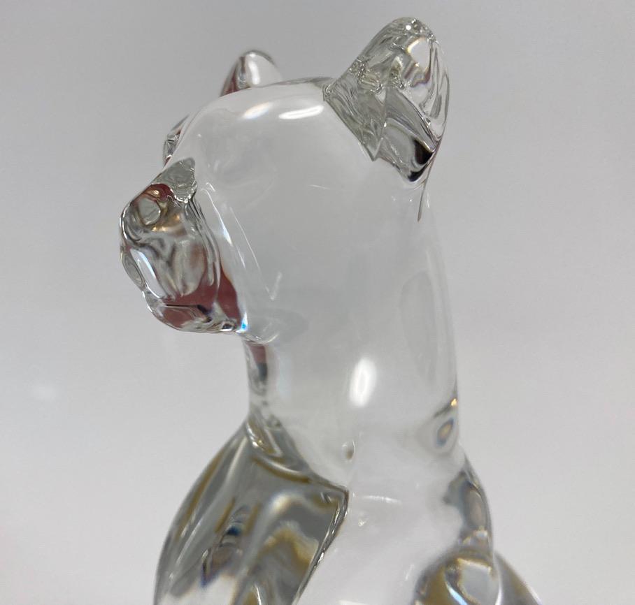 バカラ Baccarat フィギュリン エジプシャンキャット クリスタル