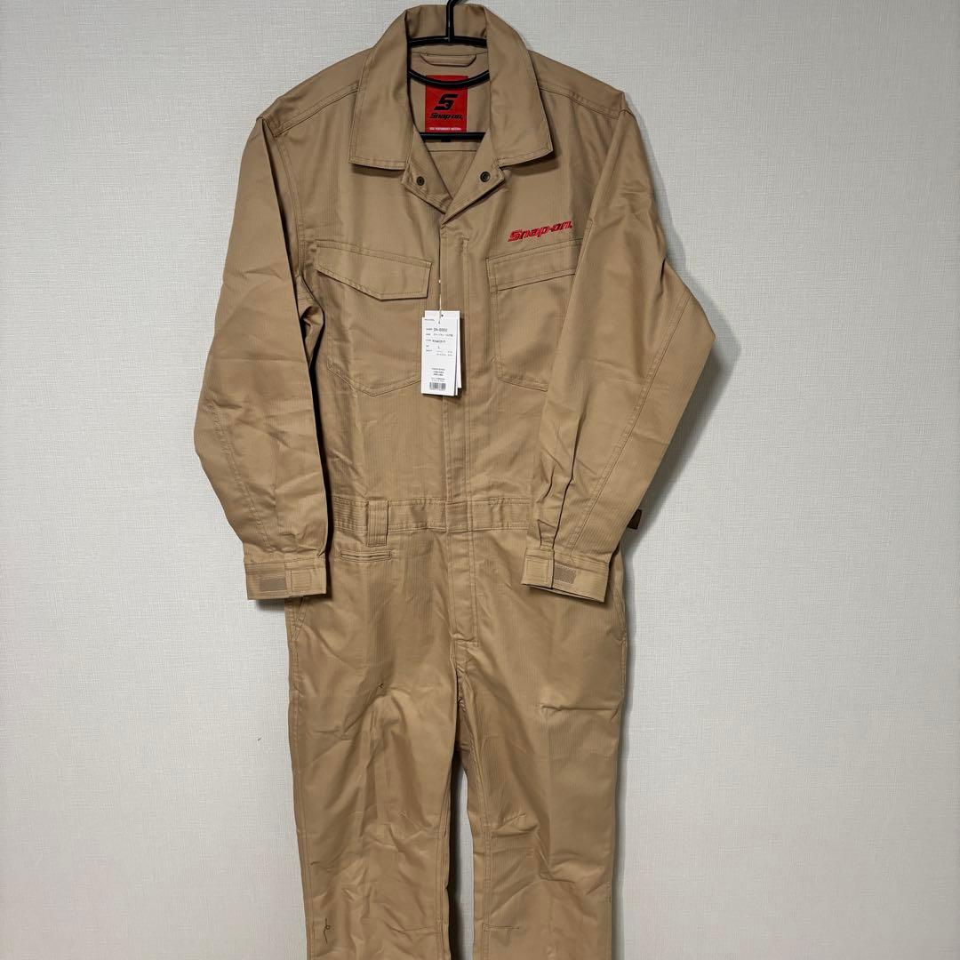 スナップオン Snap-on オーバーオール Lサイズ（未使用タグ付き