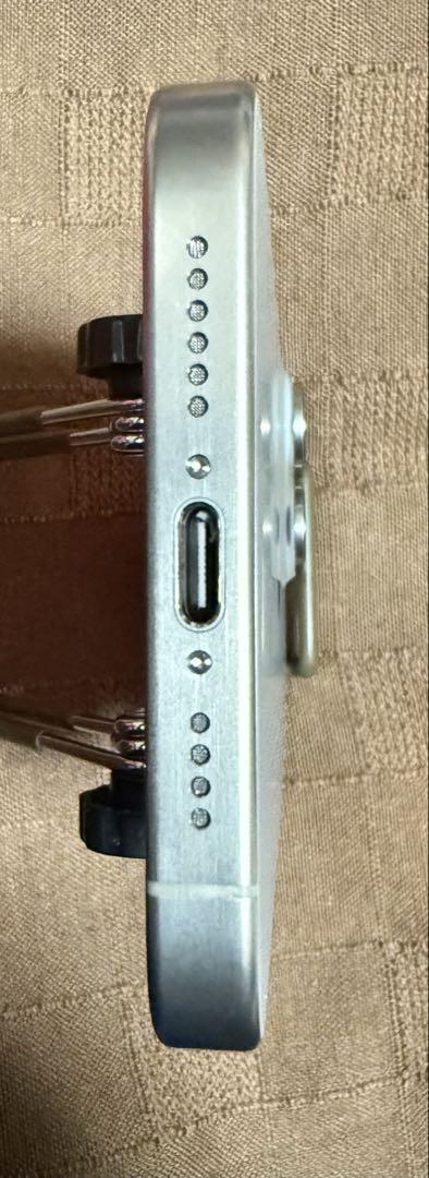 バッテリー100ナチュラルチタニウム256GB