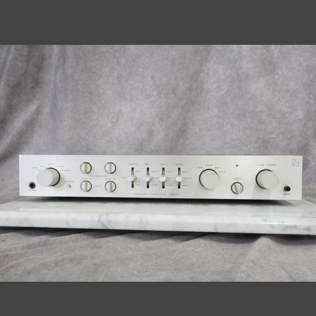 【美品】LUXMAN L-10 プリメインアンプ ③