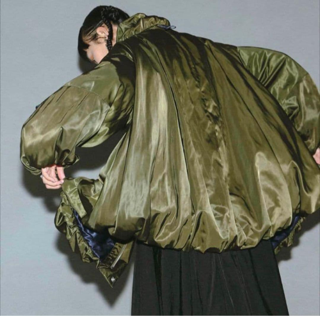 OMMO NECK GATHER BALLOON CT KHAKI 36 OMMO NECK GATHER BALLOON CT KHAKI 36