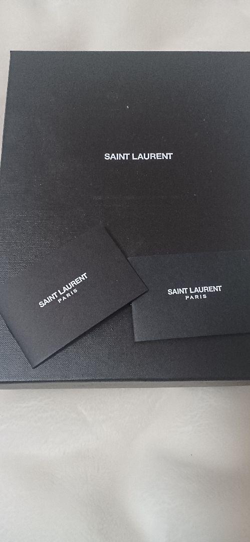 LAURENT ブラックレザーショルダーバッグ