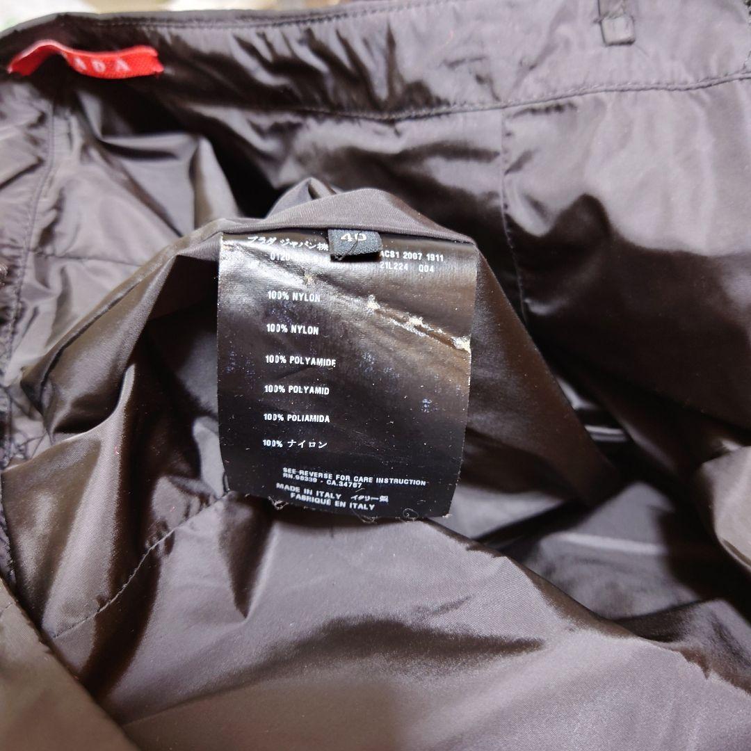 PRADA プラダ レディース スカート 40 黒 ブラック ナイロン