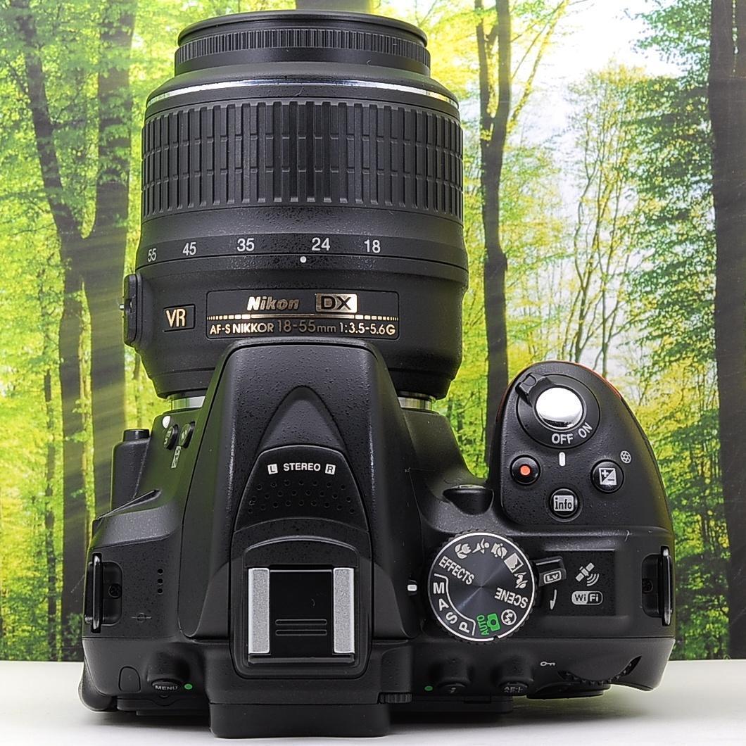 ショット数9673枚！WiFi機能付☆Nikon D5300☆初めての一眼レフに