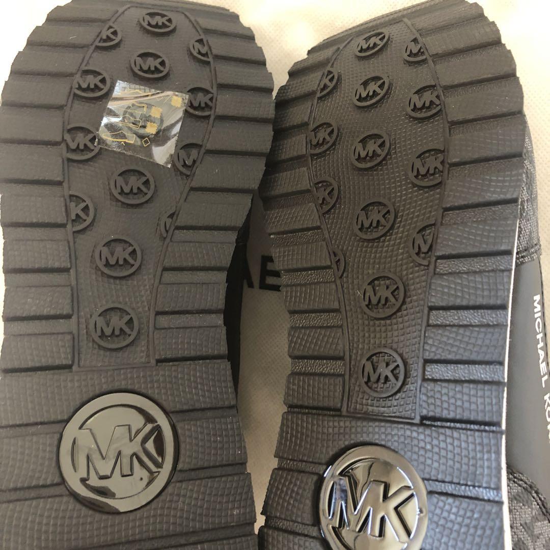 MICHAEL KORS ブラック スニーカー 収納袋付き