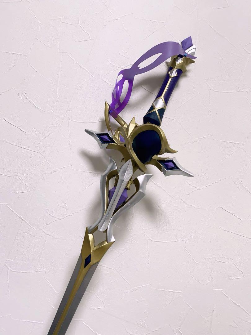【即日発送可能】 原神 クロリンデ コスプレ 赦罪 武器 道具 片手剣