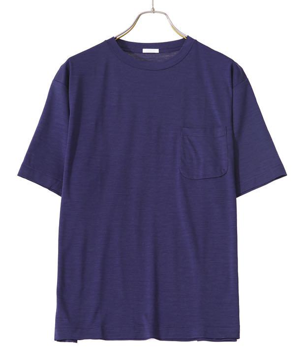 ブラック系,L【ファッション通販】21SS COMOLI ウールクルーネックT ...