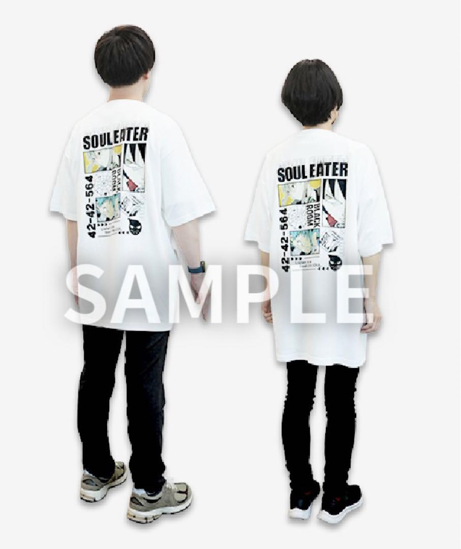 ソウルイーター展 ソウルイーター 限定 Tシャツ 2XLsize 原画展 ソウルイーター展 ソウルイーター 限定 Tシャツ 2XLsize 原画展
