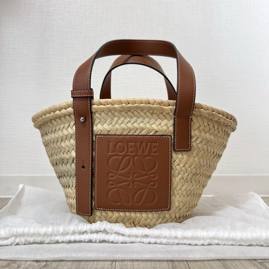 【新品未使用】LOEWE ロエベ｜バスケットバッグ｜スモール｜沖縄免税店購入品 新品未使用】LOEWE ロエベ｜バスケットバッグ｜スモール｜沖縄