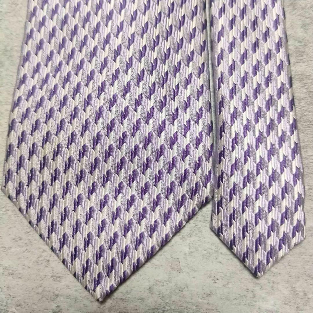 極美品✨Paul Smith ポールスミス ネクタイ ソリッド 紫 ピンク 無地 極美品 ポールスミス ネクタイ シルク ソリッド 無地調 パープル