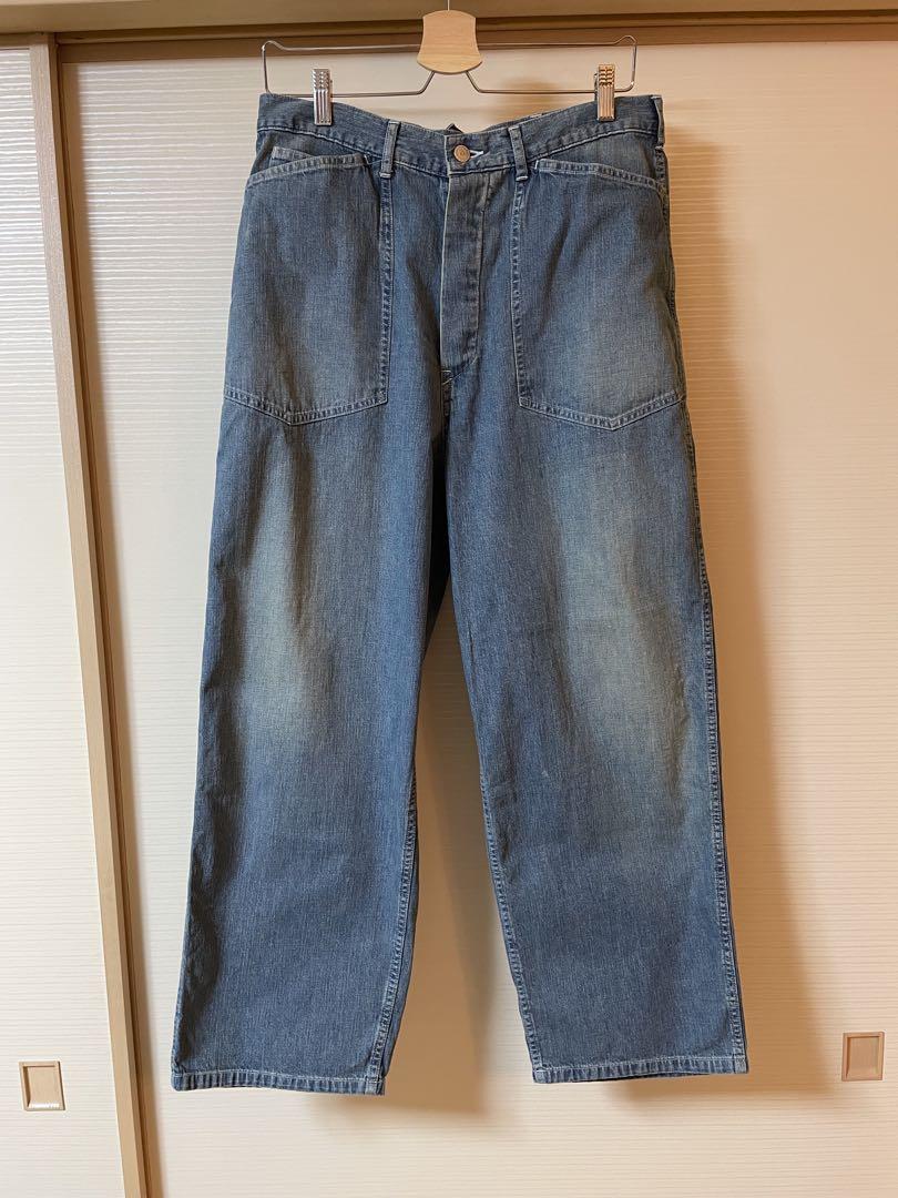 新品 25ss maatee & sons military denim M
