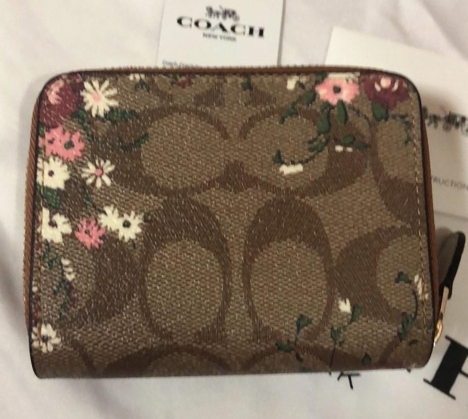 通販超激得 COACH 折り財布 レディース 小物 財布 vfprG-m43518831068 コーチ 新品 シグネチャー 花柄 正規品国産