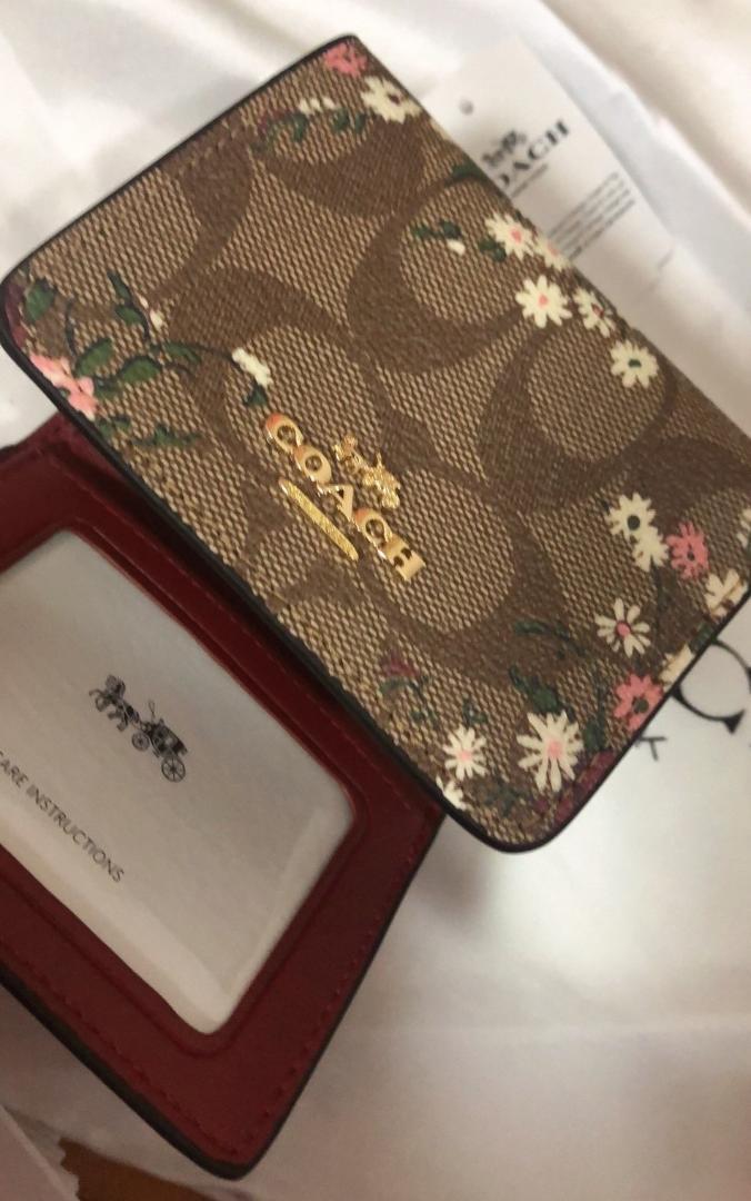 通販超激得 COACH 折り財布 レディース 小物 財布 vfprG-m43518831068 コーチ 新品 シグネチャー 花柄 正規品国産