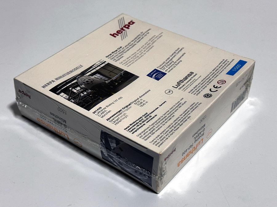 ヘルパ 1/500 ルフトハンザ B747-400 D-ABVL Munchen