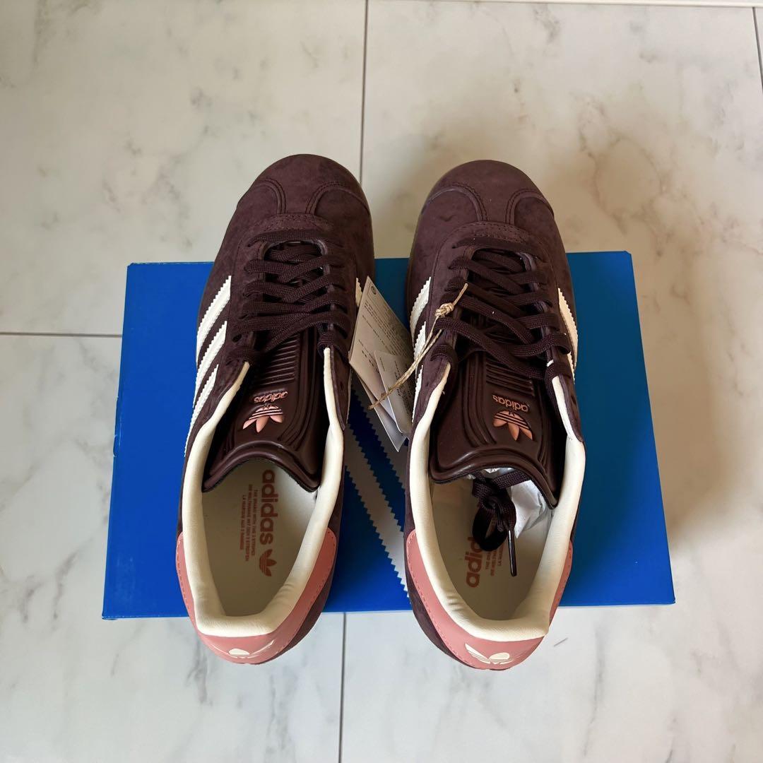 日本未入荷　adidas GAZELLE W シャドーブラウン 23cm