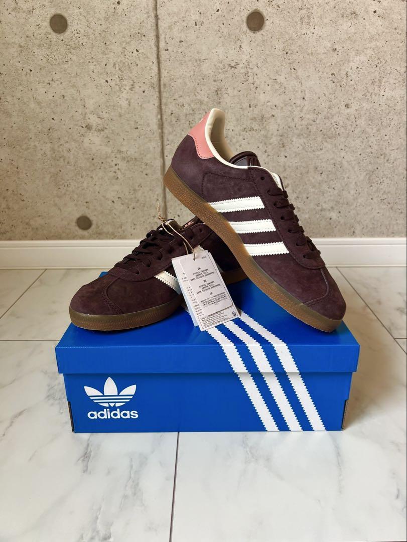 日本未入荷　adidas GAZELLE W シャドーブラウン 23cm