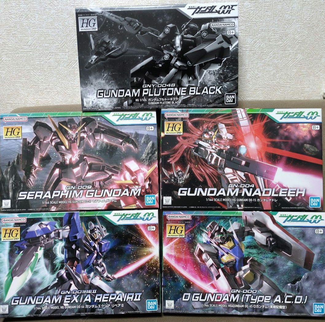 HG1/144 ガンダムOOシリーズ 5体セット