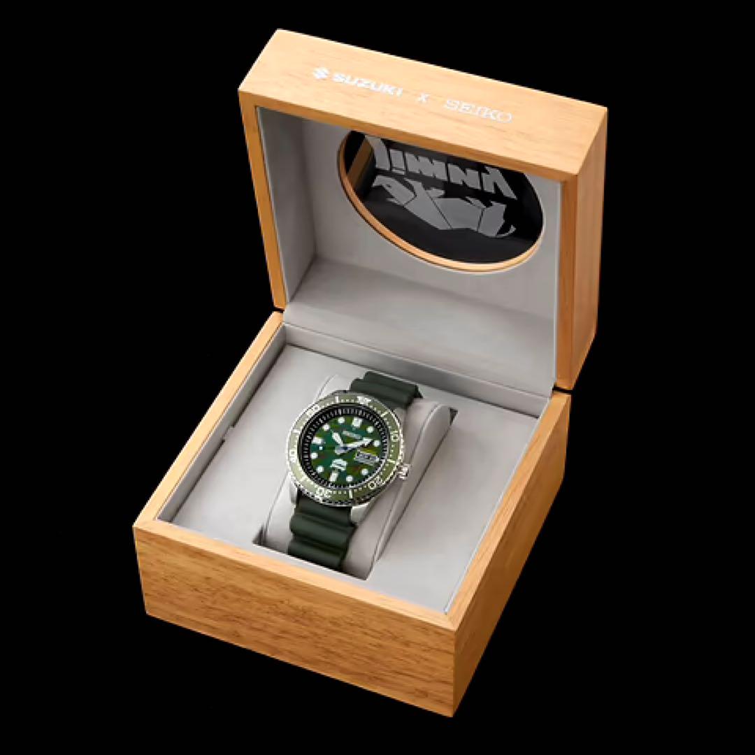 ジムニー×セイコー SEIKO  コラボレーション ダイバーウォッチ  緑