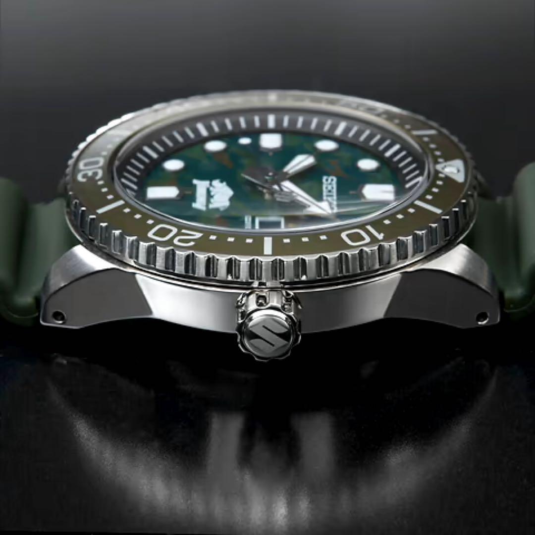 ジムニー×セイコー SEIKO  コラボレーション ダイバーウォッチ  緑
