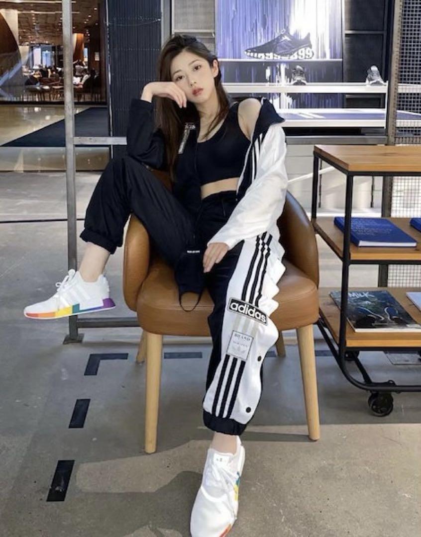 adidas originals アディブレイク トラックパンツ 黒 M