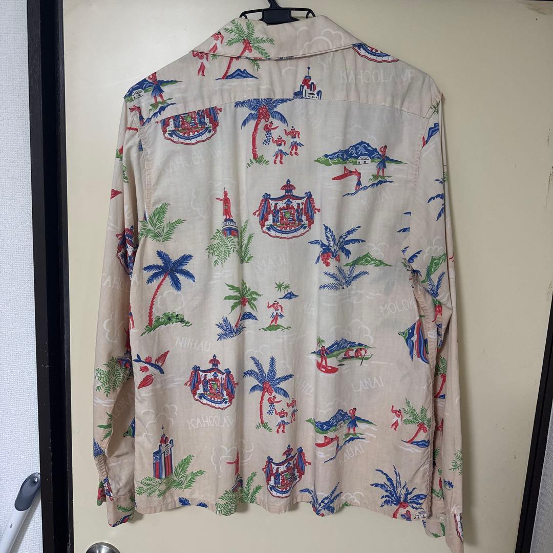 50s Delma デルマーAloha shirt 50s Delma デルマーAloha shirt