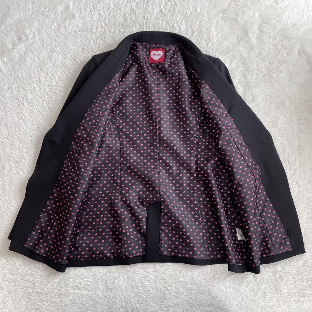 【完品✨フォーマル5点】デコラピンキーズ キッズ 卒服 卒業式 入学式 演奏会