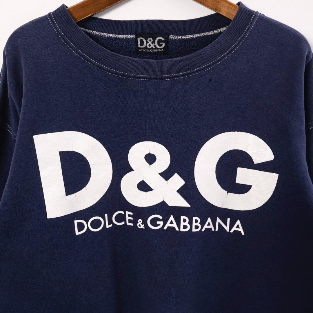 H3845-6◾️ドルチェ&ガッバーナ 80年代90年代 裏起毛スウェット H3845-6◾️ドルチェ&ガッバーナ 80年代90年代 裏起毛スウェット