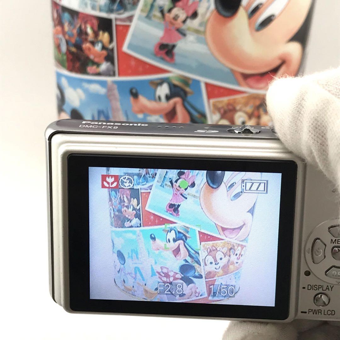 良品⭕️実写美【動作確認済】パナソニック LUMIX DMC-FX9 シルバー