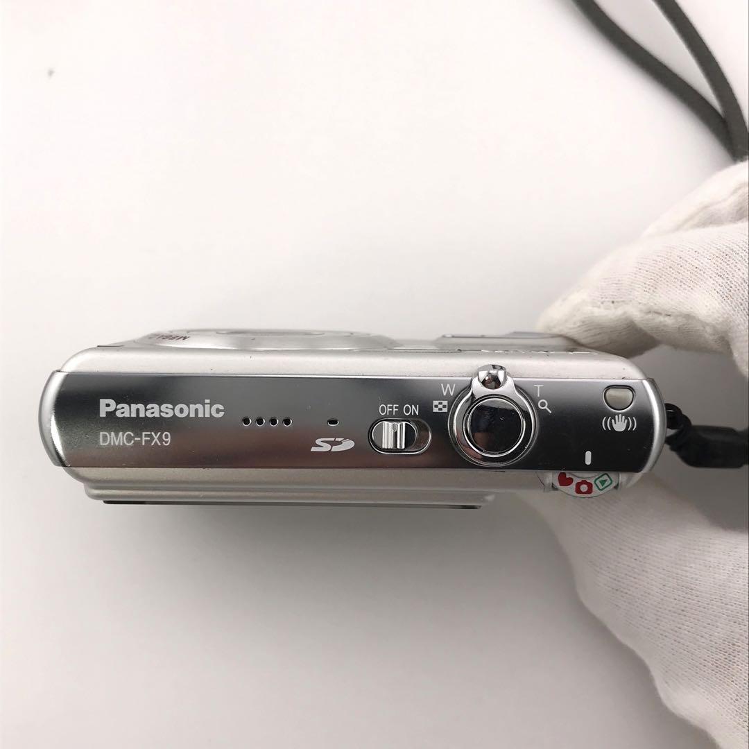 良品⭕️実写美【動作確認済】パナソニック LUMIX DMC-FX9 シルバー