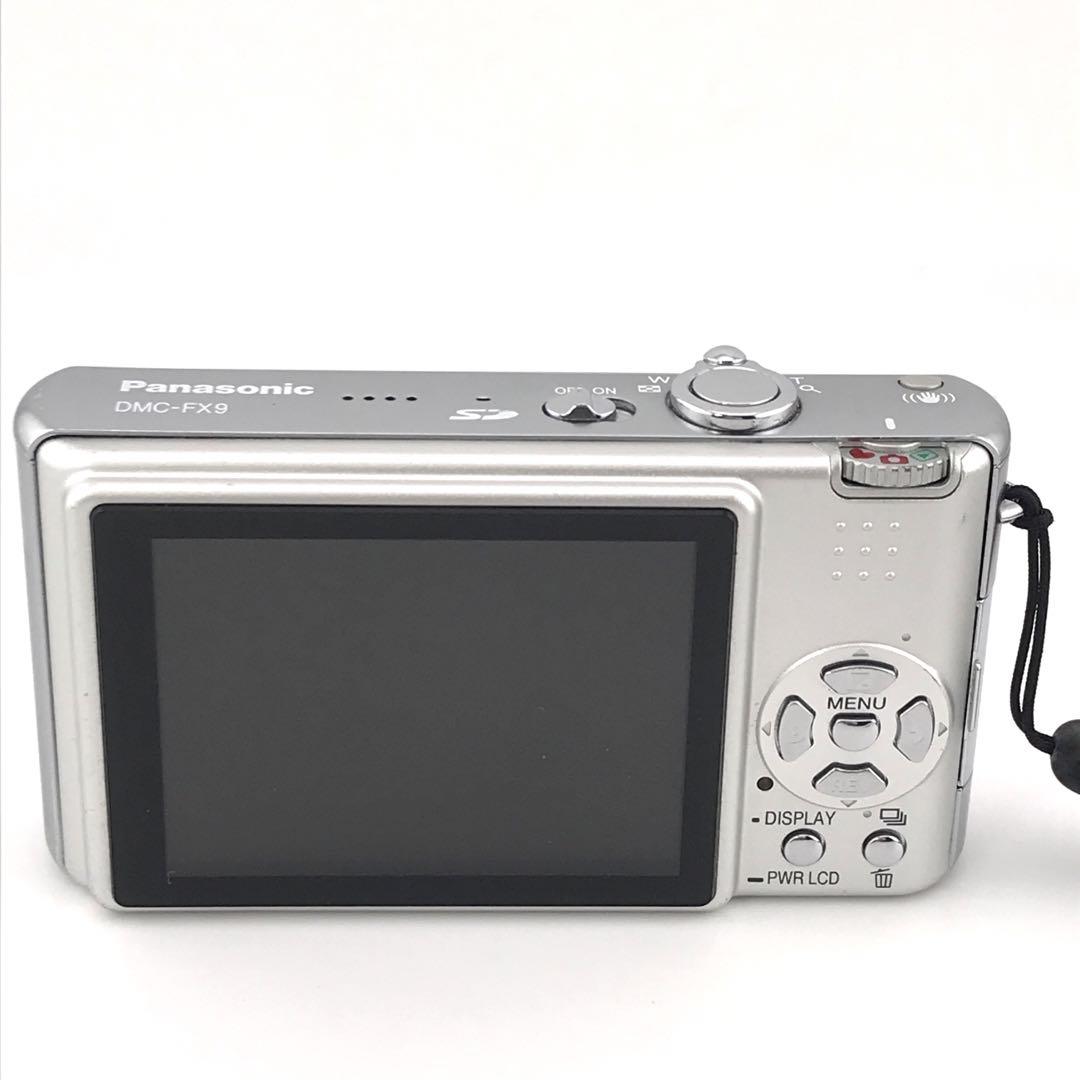 良品⭕️実写美【動作確認済】パナソニック LUMIX DMC-FX9 シルバー