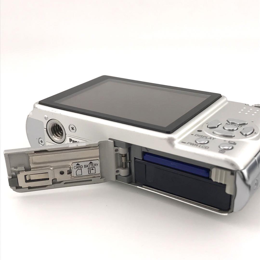 良品⭕️実写美【動作確認済】パナソニック LUMIX DMC-FX9 シルバー