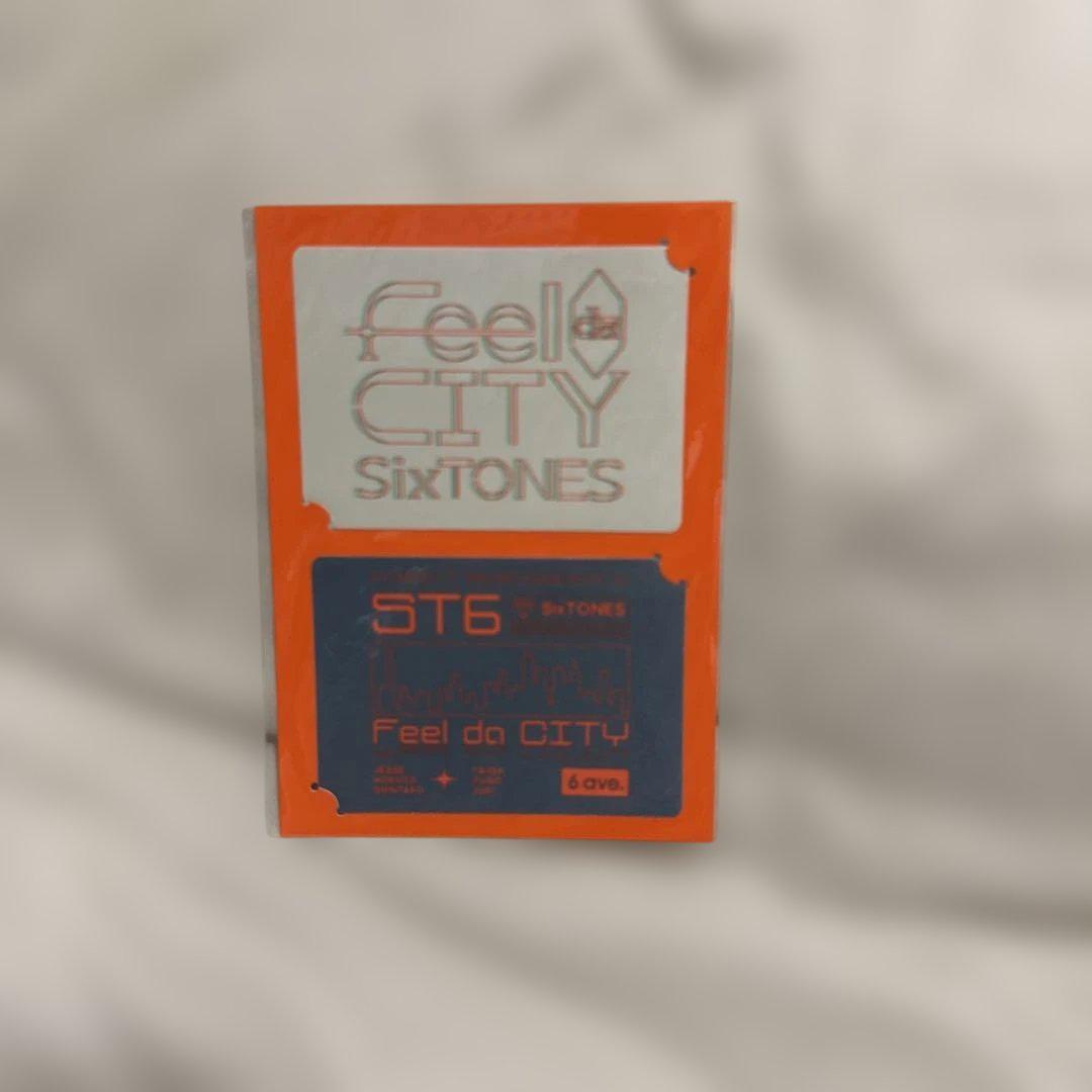 feel da CITY パーカーステッカーセット