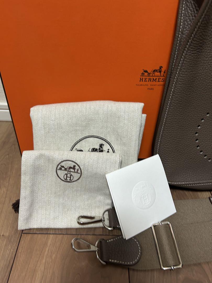 美品　HERMES エブリンⅢ ｐｍ　エトープ