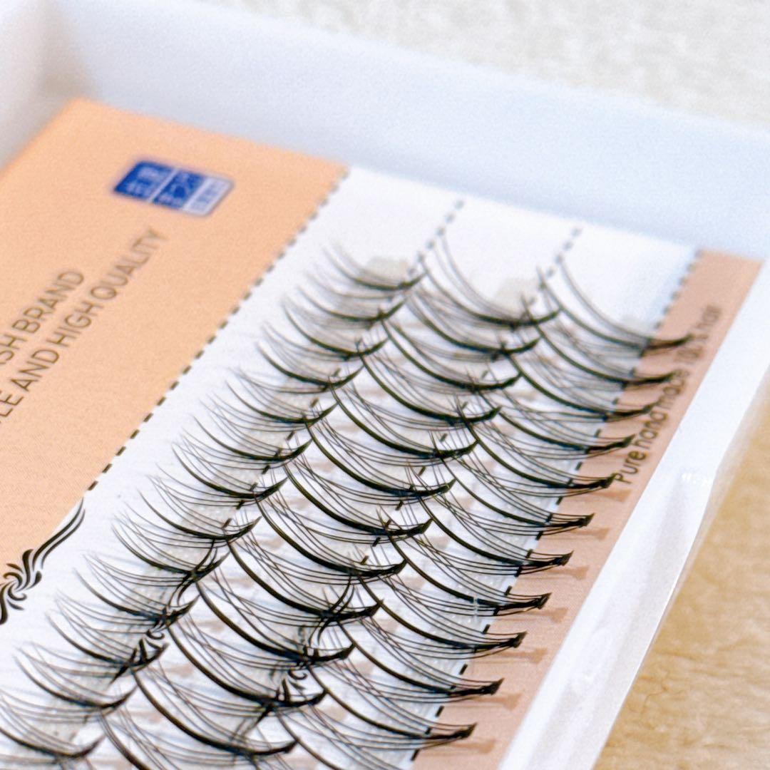 部分用つけまつ毛 8~12mm セルフ アイメイク ナチュラル ブラック 部分用つけまつ毛 8~12mm セルフ アイメイク ナチュラル ブラック