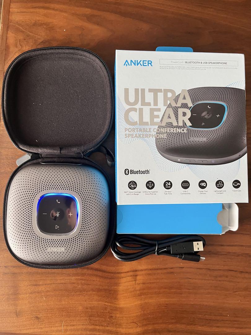 Anker スピーカー Bluetooth PowerConf 会議用 スピーカーフォン