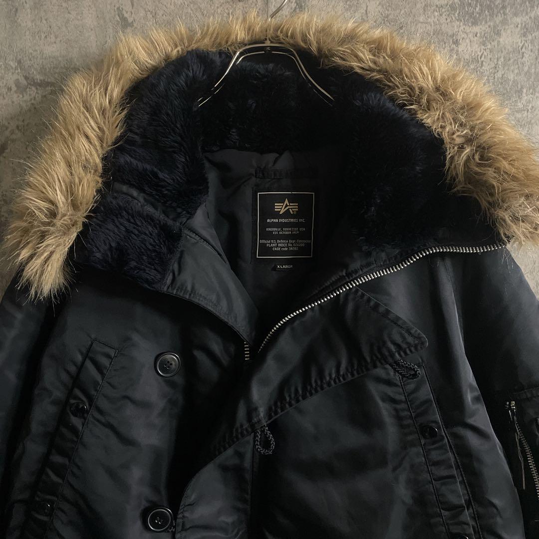 ALPHA INDUSTRIES アルファ インダストリーズ N-3B ブラック