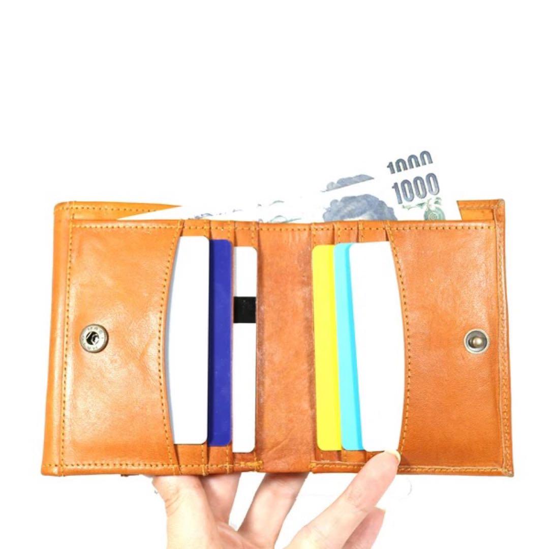 ズッケロフィラート『新品未使用！』【牛革】《本革》2つ折りコンパクト財布