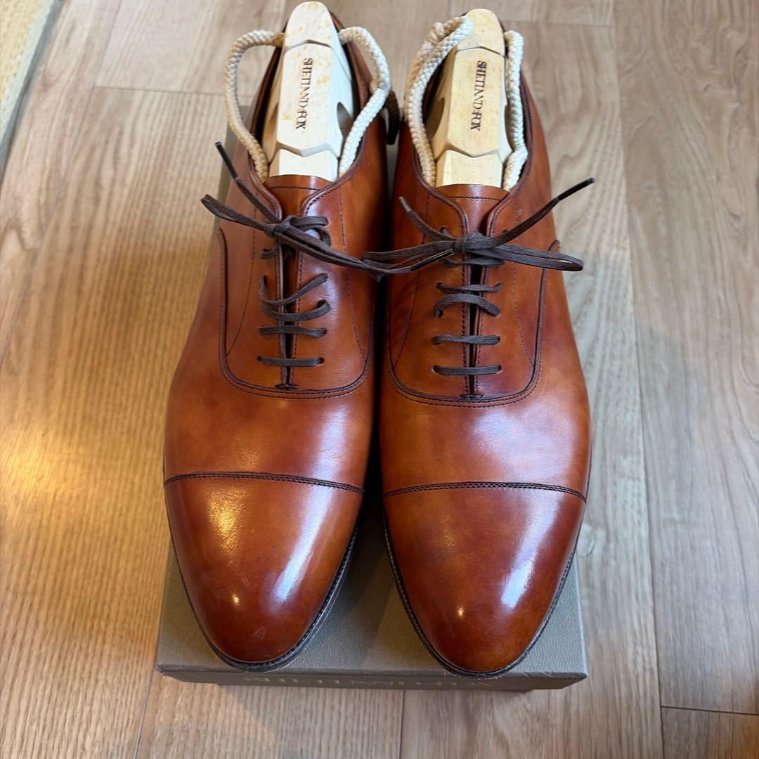 Shetland Fox ケンジントン ドレスシューズ リーガル 8ハーフ26.5cm REGAL