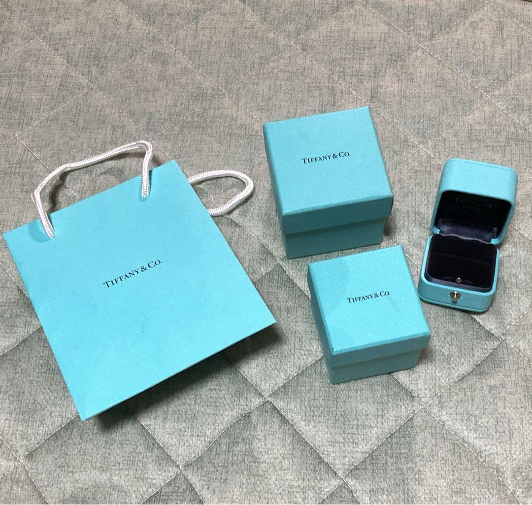 ティファニー 空き箱 ネックレスケース ジュエリーボックス